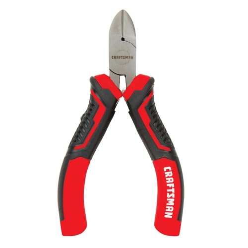 craftsman-cmht82298-4-5-inch-mini-diagonal-pliers-red-induction-hardened-drop-fo image 2