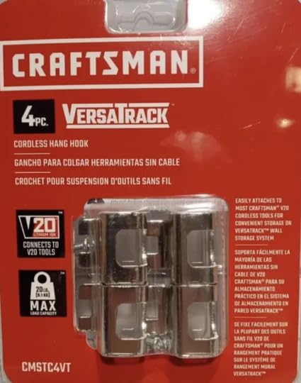 craftsman-versatrack-garage-hooks-for-corded-tools-cmstc4vt-pack-of-2 image 4