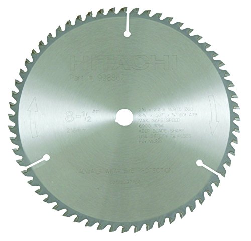 metabo-hpt-998862m-60-teeth-tungsten-carbide-tipped-8-1-2-atb-5-8-arbor-finish-s image 2