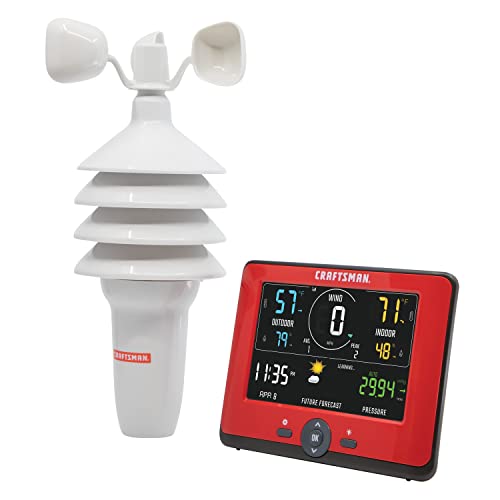 craftsman-personal-weather-station-with-indoor-outdoor-temperature-humidity-wind image 8