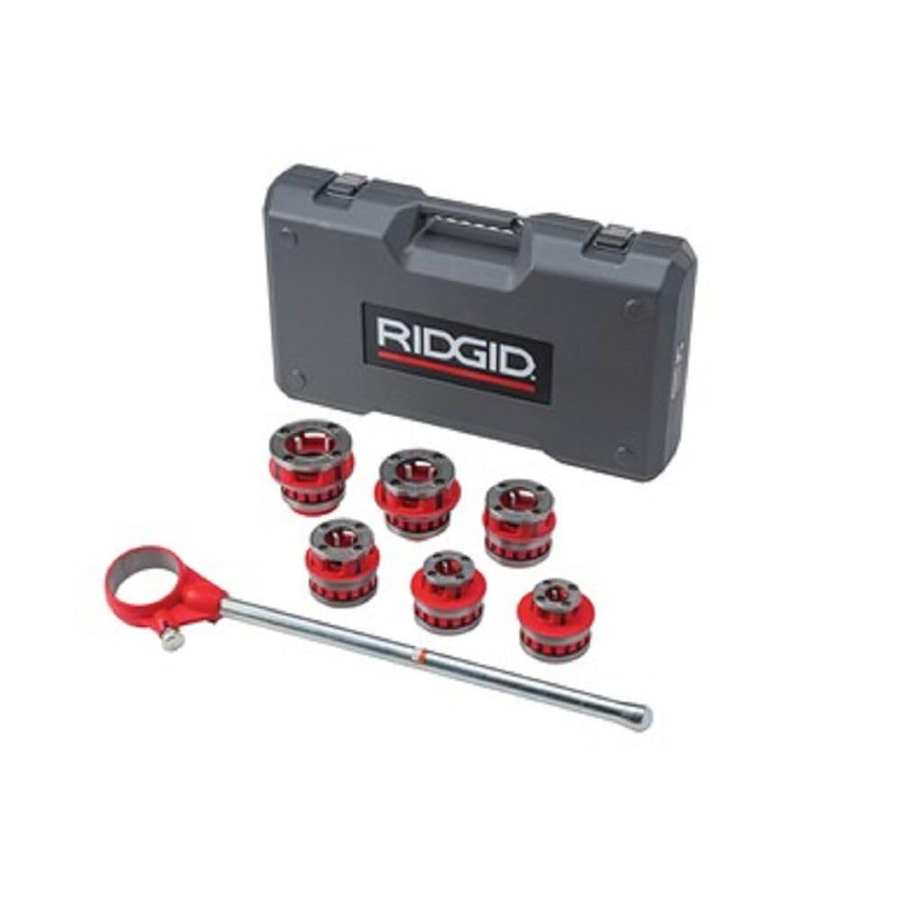 ridgid-36505-exposed-ratchet-threader-set-1-8-to-2-inch-includes-dies image 2