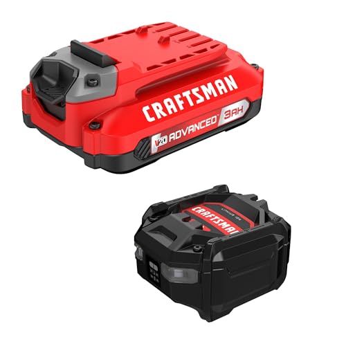 craftsman-v20-3-ah-advanced-battery-starter-kit-with-charger-cmcb2103-ck image 7