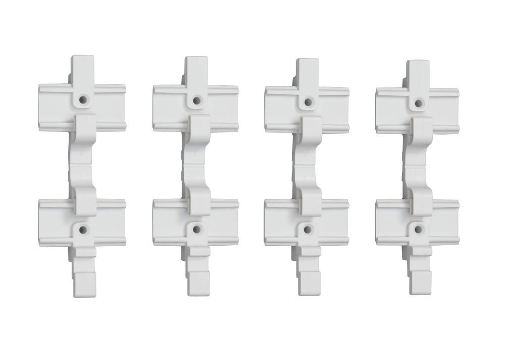 craftsman-versatrack-garage-storage-joiners-cmst82610vt-white-4-pack-connectors- image 1