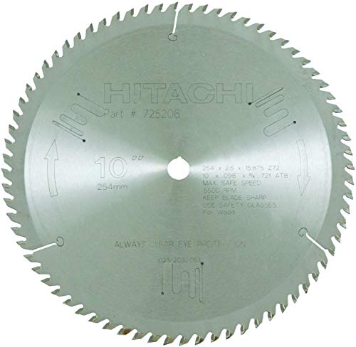 metabo-hpt-725206m-72-teeth-tungsten-carbide-tipped-10-atb-5-8-arbor-finish-mite image 2