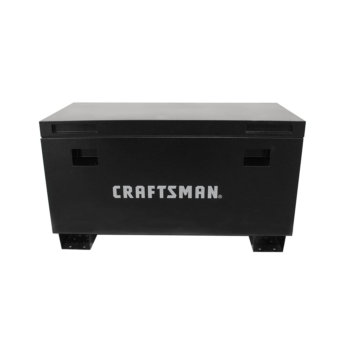 craftsman-45-jobsite-box-in-black-heavy-duty-steel-storage-with-gas-struts image 1