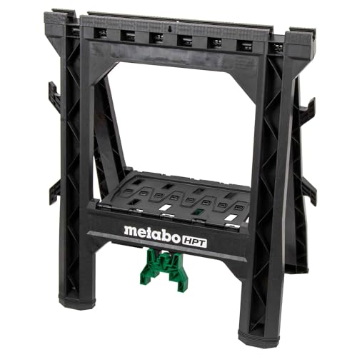 metabo-hpt-115772m-folding-sawhorses-2-pack-1-200-lbs-capacity-lightweight-with- image 6