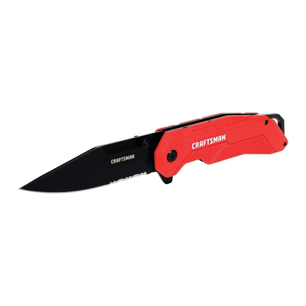 craftsman-cmht10935-ball-bearing-assisted-opening-pocket-knife-with-serrated-bla image 2