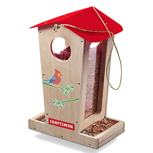 craftsman-wooden-bird-feeder-kit-for-kids-diy-assembly-project-with-paints-and-b image 2