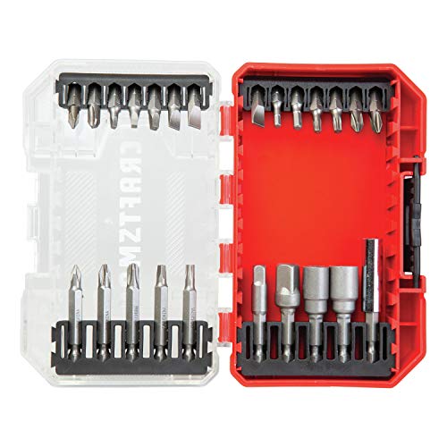 craftsman-screwdriver-bit-set-24-piece-shock-resistant-tool-steel-cmaf1224 image 7