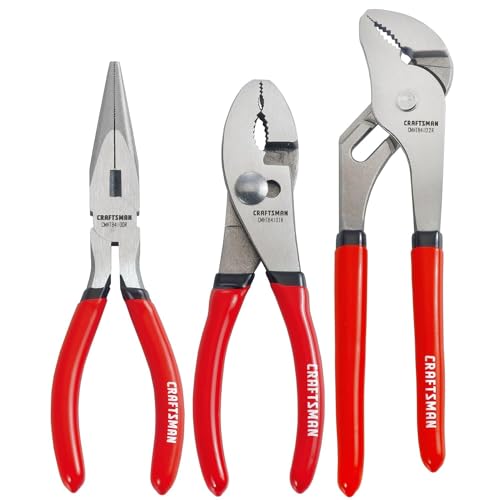 craftsman-pliers-set-3-piece-6-long-nose-6-slip-joint-8-groove-joint-cmht84103r image 3