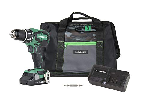 metabo-hpt-dv18dbfl2s-18v-cordless-brushless-hammer-drill-kit-with-3-0-ah-batter image 7