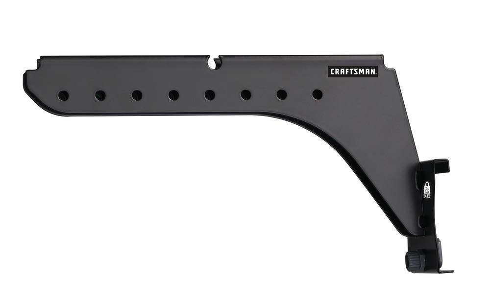 craftsman-versatrack-shelf-bracket-cmst82612vt-holds-50-lb-mounts-to-wall-track image 1