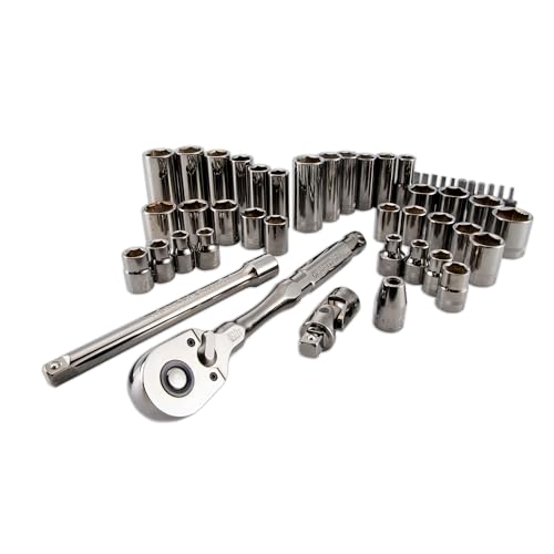 craftsman-overdrive-49-piece-gunmetal-chrome-mechanics-tool-set-sae-metric-socke image 8