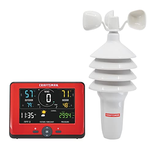 craftsman-personal-weather-station-with-indoor-outdoor-temperature-humidity-wind image 7