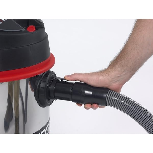 ridgid-50353-16-gallon-stainless-steel-wet-dry-shop-vacuum-with-cart-6-5-peak-hp image 7