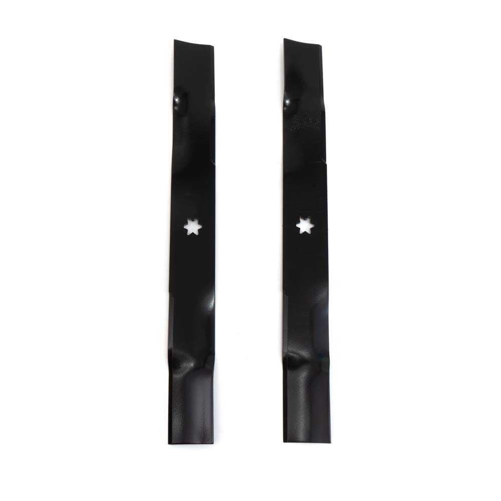 craftsman-cmxgzam110106-46-inch-mulching-blade-set-for-riding-mowers-2-pack image 1