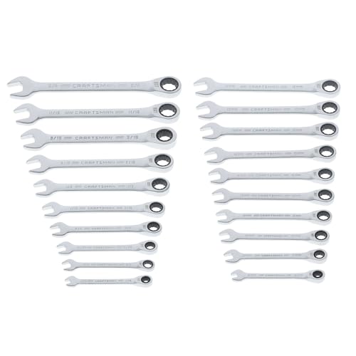 craftsman-20-piece-90-tooth-sae-metric-ratcheting-wrench-set-with-case-cmmt87220 image 6
