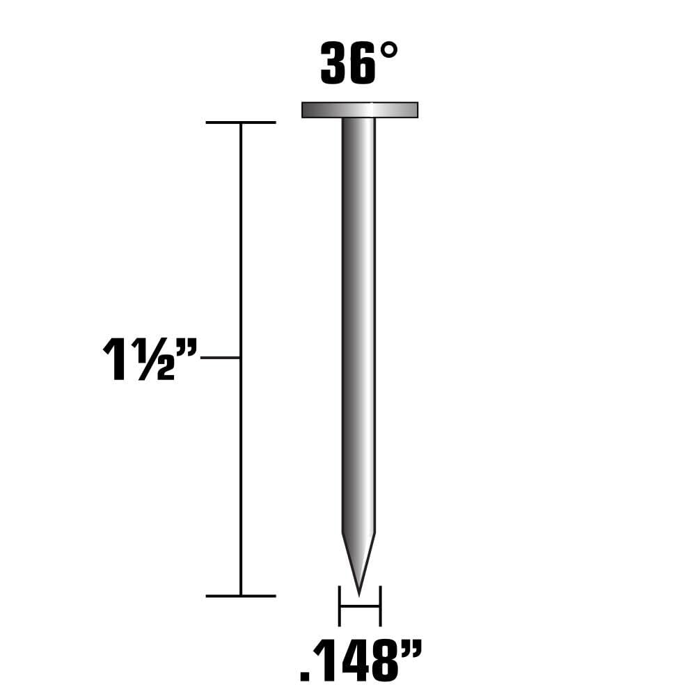 metabo-hpt-1-1-2-in-x-148-in-36-degree-strap-tite-metal-connector-nails-17134hpt image 2
