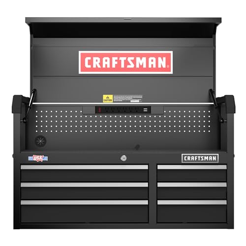 craftsman-s2000-41-inch-6-drawer-tool-chest-with-light-divider-cmst34162rb image 6
