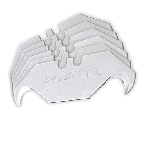 craftsman-utility-knife-razor-hook-blades-carbon-steel-3-4-in-5-pack-cmht11146 image 4