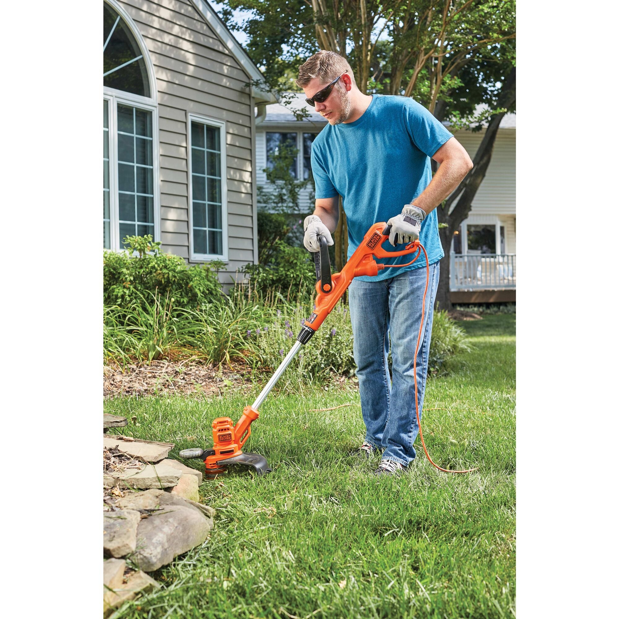 black-decker-2-in-1-string-trimmer-edger-6-5-amp-14-inch-auto-feed image 2