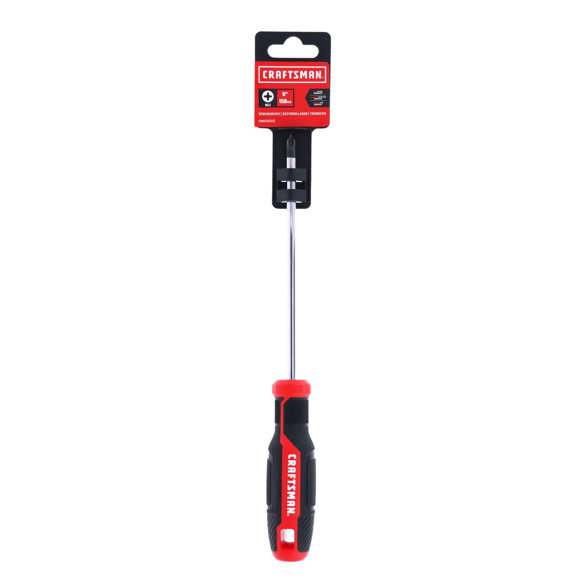 craftsman-ph2-x-6-in-phillips-screwdriver-with-magnetic-tip-cmht65151 image 3