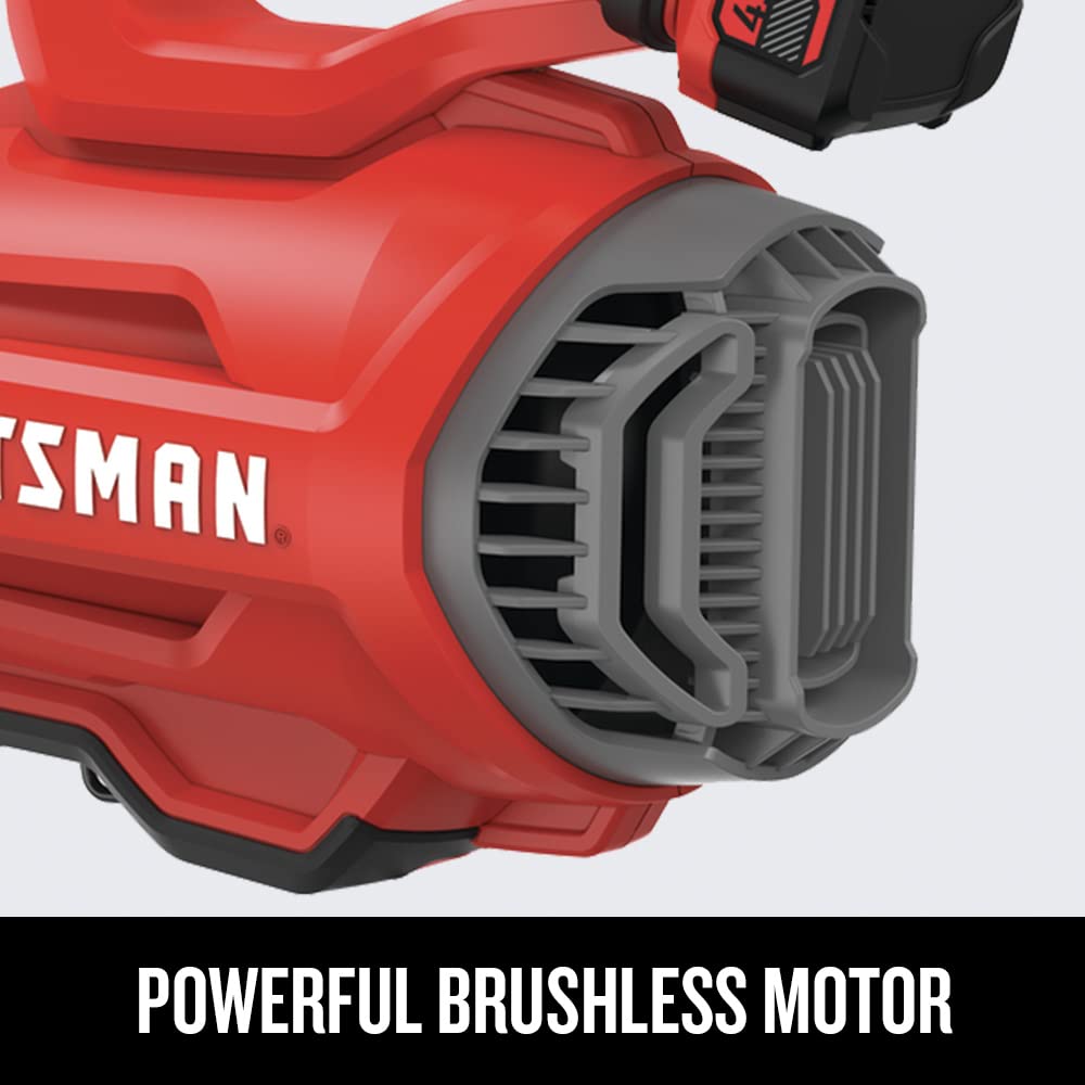 craftsman-v20-cordless-leaf-blower-kit-with-4-0ah-battery-charger-cmcbl720m1 image 5