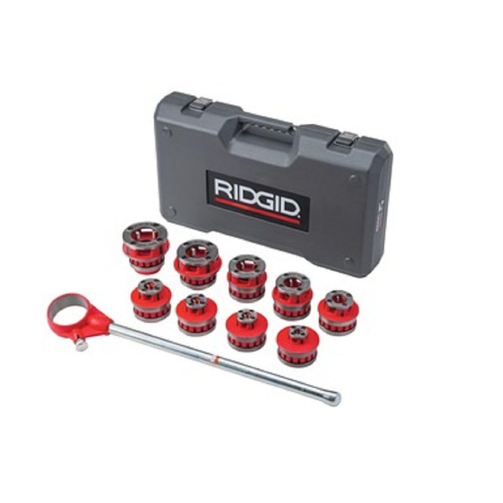 ridgid-36505-exposed-ratchet-threader-set-1-8-to-2-inch-includes-dies image 6