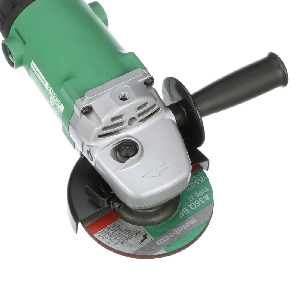 metabo-hpt-angle-grinder-5-inch-11-amp-dust-resistant-motor-g13sc2 image 2