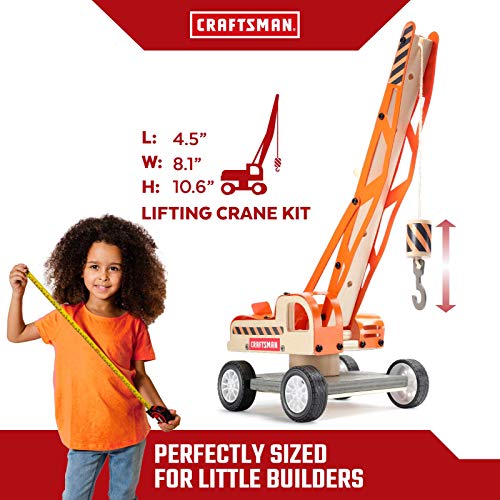craftsman-lifting-crane-kit-wooden-building-set-for-kids image 8