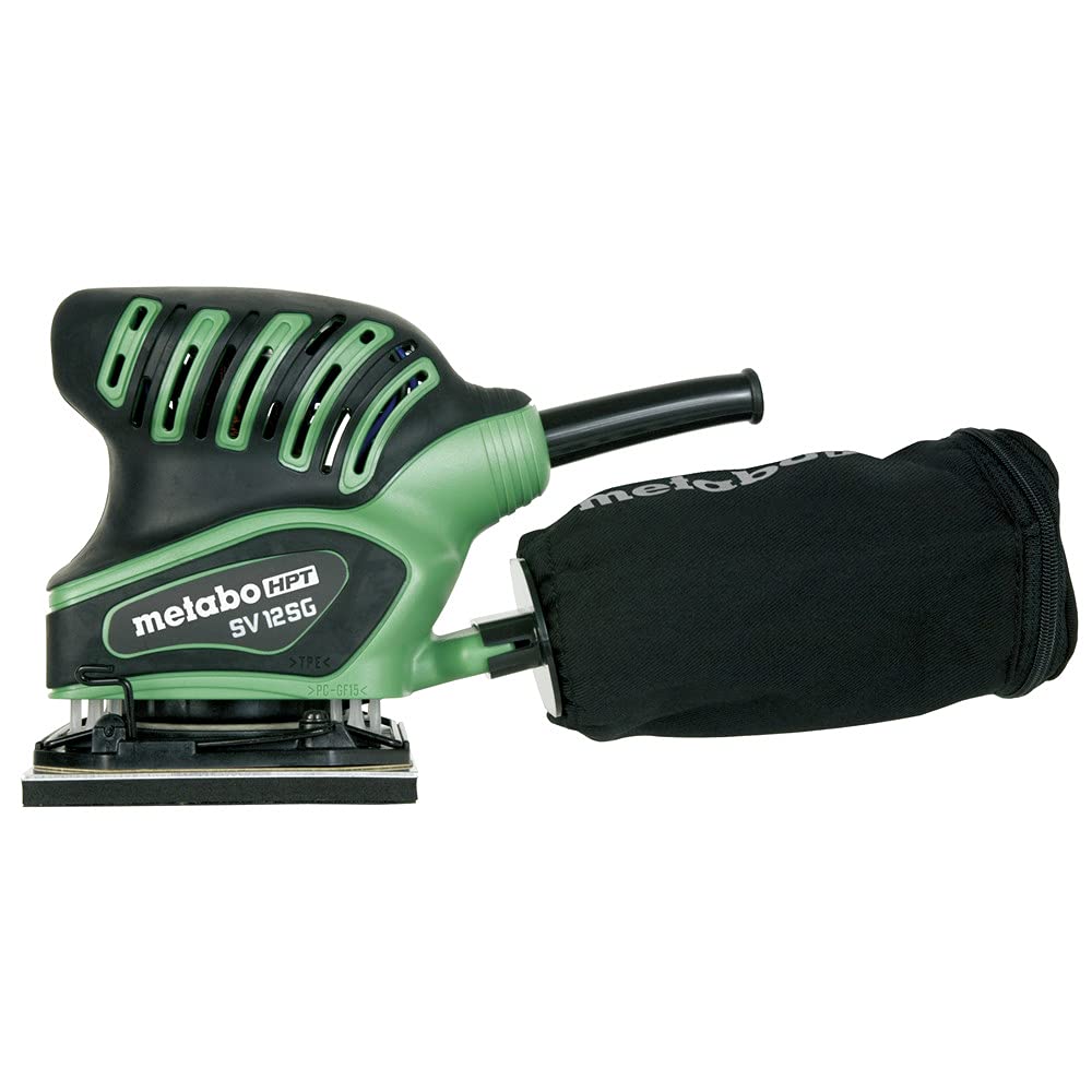 metabo-hpt-sv12sg-1-4-sheet-sander-1-7-amp-14-000-opm-4-3-8-x-4-pad image 1