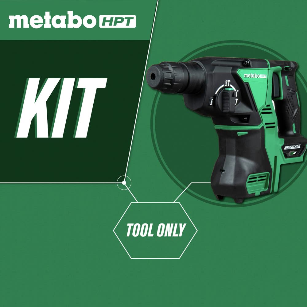 metabo-hpt-36v-multivolt-cordless-rotary-hammer-drill-tool-only-sds-plus-1-1-8 image 2