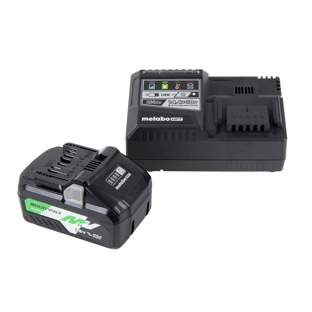 metabo-hpt-multivolt-battery-and-charger-starter-kit-4-0ah-8-0ah-36v-18v-with-bu image 1