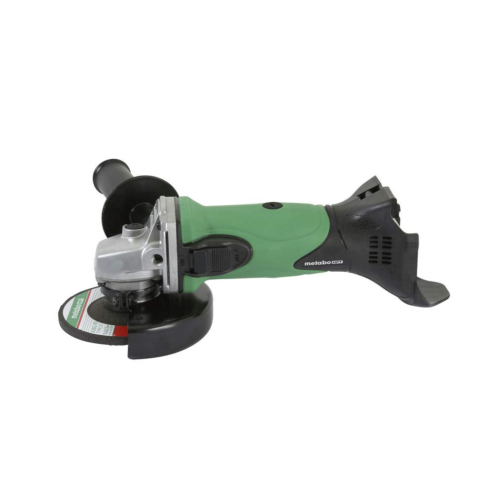 metabo-hpt-18v-multivolt-4-1-2-inch-cordless-angle-grinder-slide-switch-w-lock-o image 1