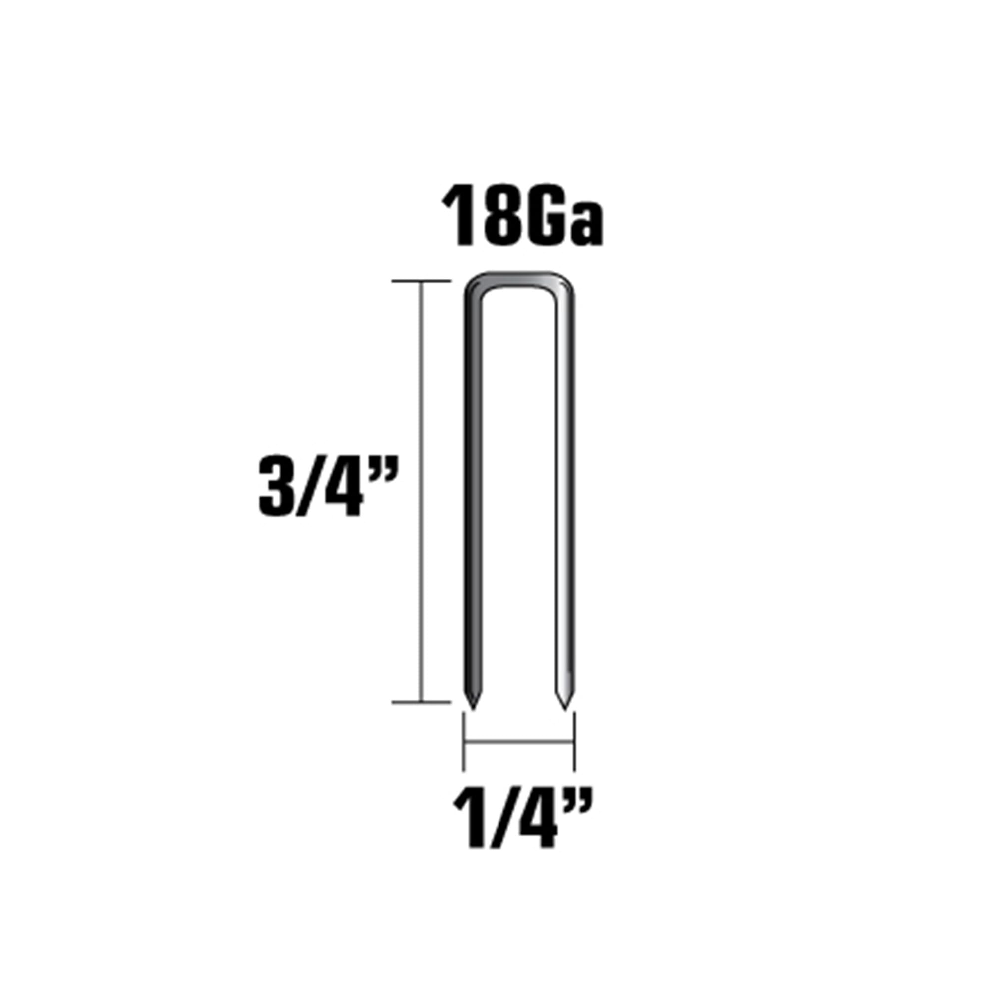 metabo-hpt-finish-staples-1-4-x-3-4-18-gauge-electro-galvanized-5000-count-11101 image 3