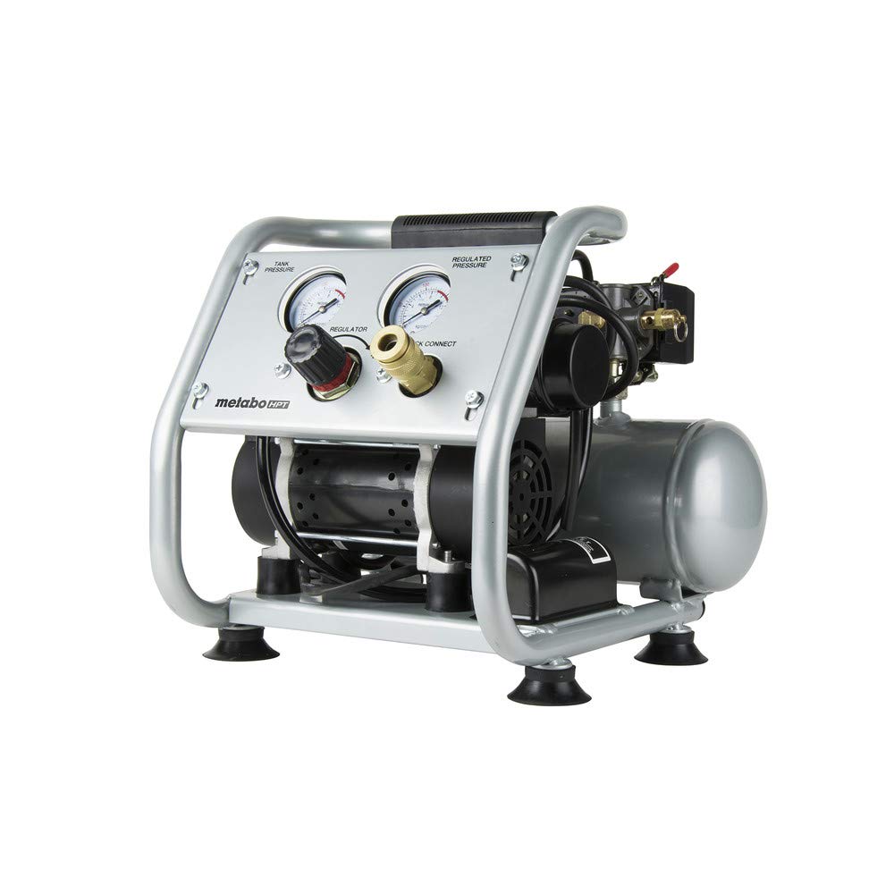 metabo-hpt-quiet-air-compressor-1-gallon-oil-free-ultra-quiet-59-db-portable-ec2 image 7