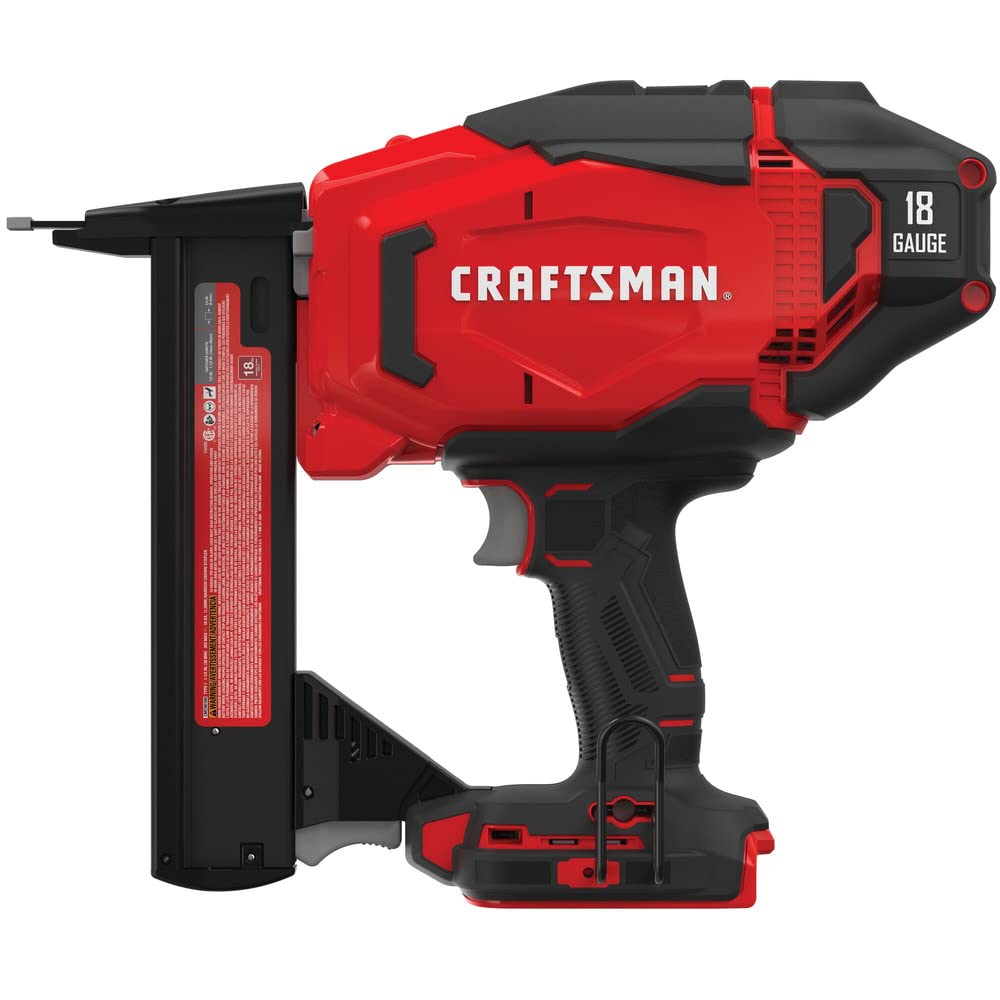 craftsman-v20-narrow-crown-stapler-cordless-18-gauge-tool-only-cmcn618nb image 2