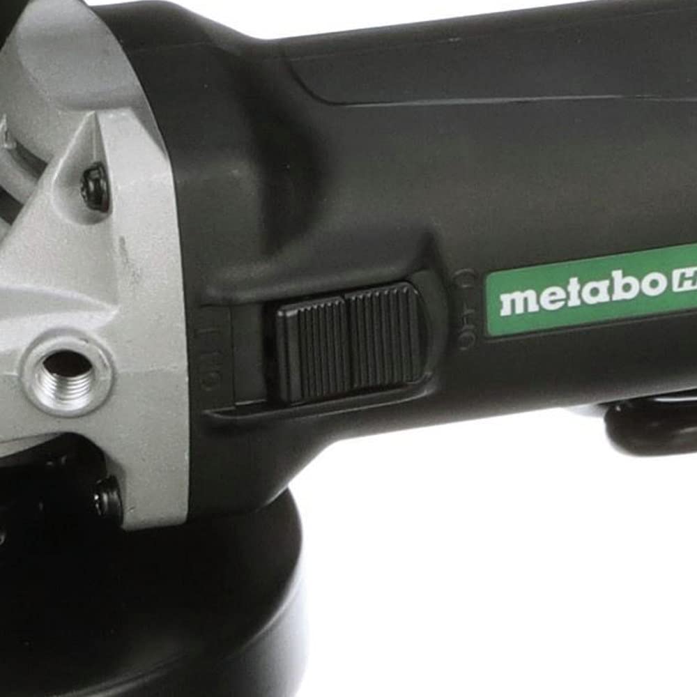 metabo-hpt-4-1-2-inch-angle-grinder-6-2-amp-motor-compact-lightweight-g12sr4-wit image 5