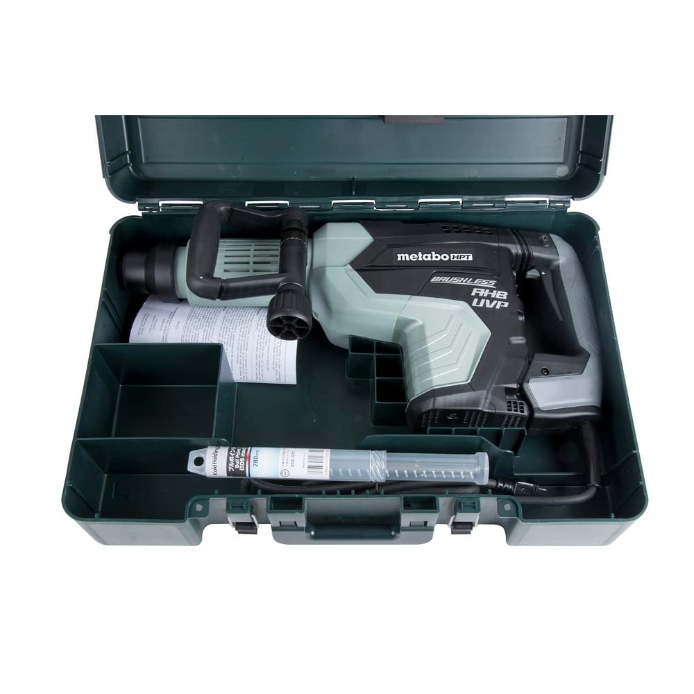 metabo-hpt-h60mey-demolition-hammer-ac-brushless-motor-sds-max-27-lb-aluminum-ho image 5