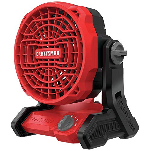 craftsman-cmce001b-v20-cordless-jobsite-fan-ac-dc-3-speeds-tool-only image 7
