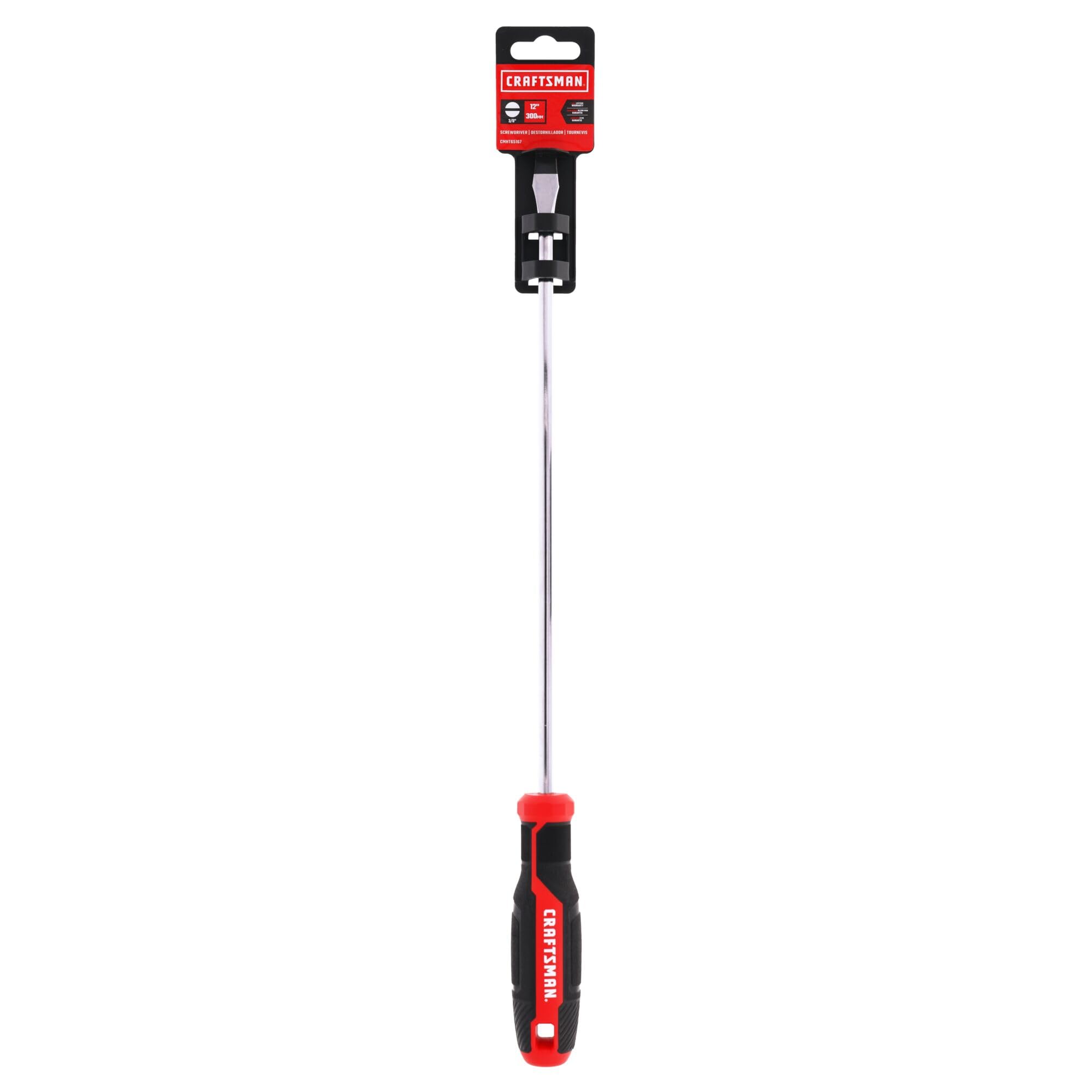 craftsman-screwdriver-sl3-8-in-x-12-in-extra-long-slotted-magnetic-tip-comfort-g image 3