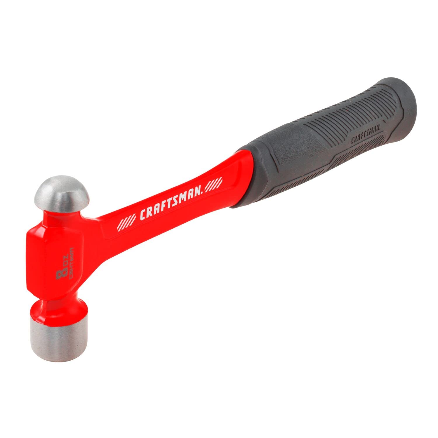 craftsman-8-oz-ball-peen-hammer-anti-vibration-textured-grip-cmht54177 image 2