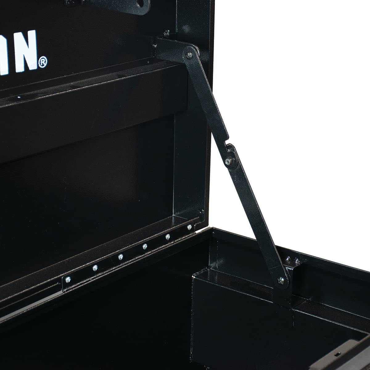 craftsman-45-jobsite-box-in-black-heavy-duty-steel-storage-with-gas-struts image 7