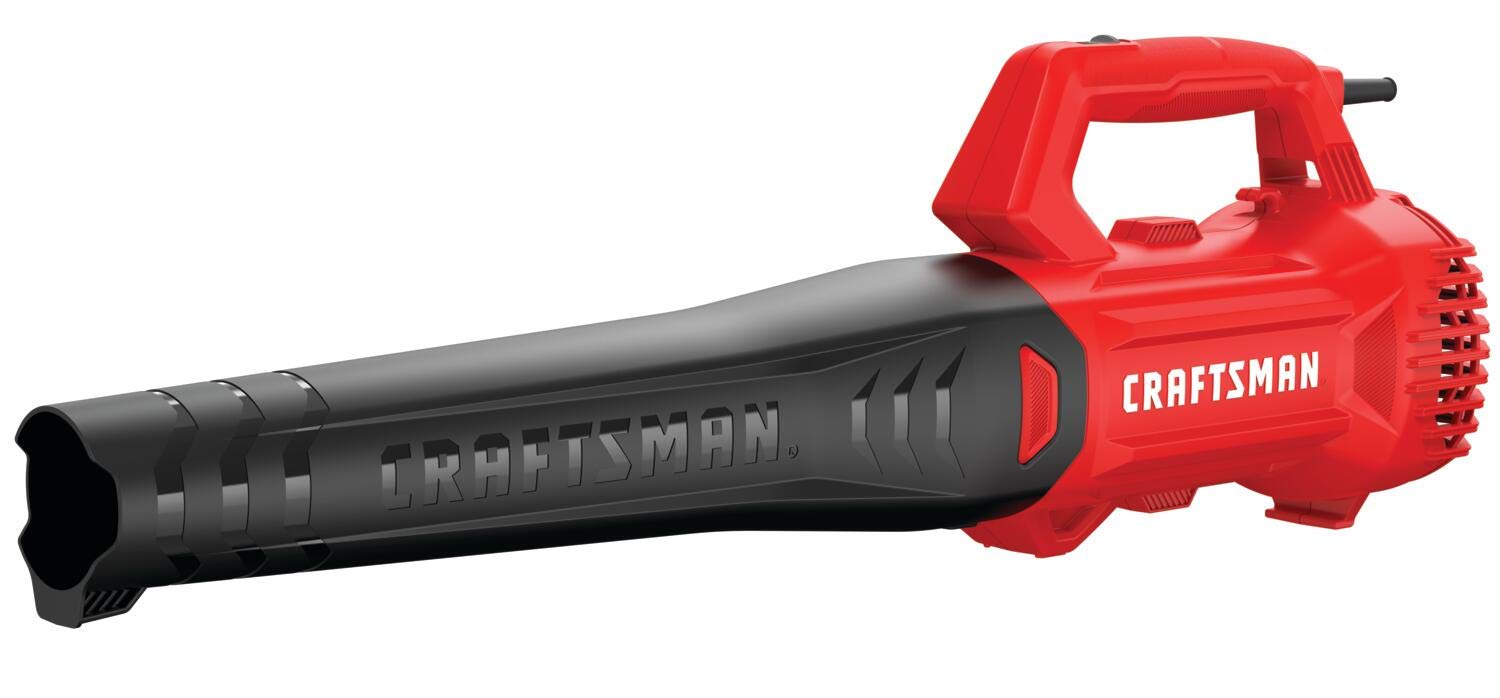 craftsman-corded-leaf-blower-9-amp-handheld-axial-electric-140-mph-450-cfm-cmebl image 1