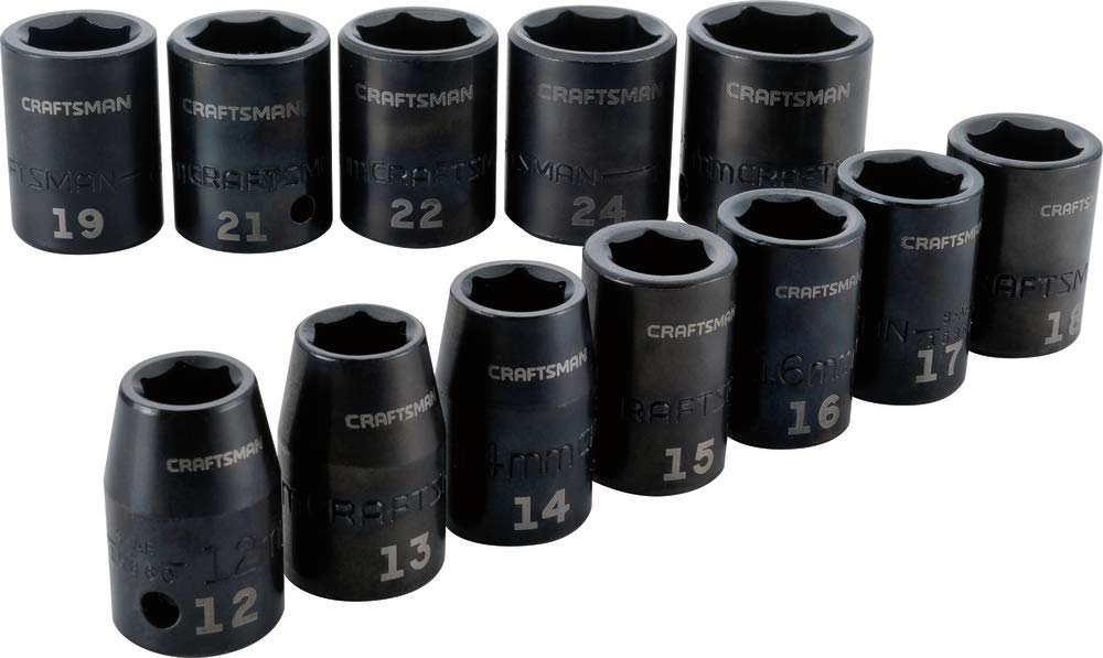craftsman-impact-socket-set-metric-1-2-inch-drive-12-piece-deep-cmmt15885 image 1