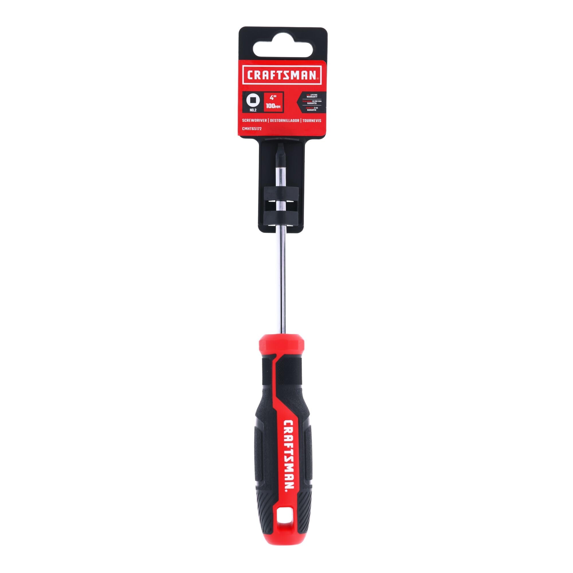 craftsman-square-screwdriver-sq2-x-4-in-magnetic-tip-easy-grip-handle-cmht65172 image 3