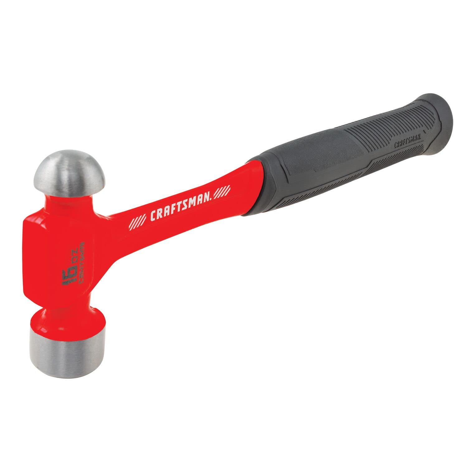craftsman-16-oz-ball-peen-hammer-with-anti-vibration-handle-cmht54179 image 2