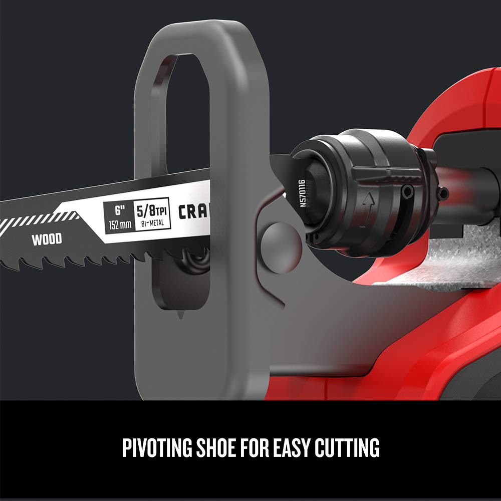 craftsman-v20-cordless-reciprocating-saw-kit-3-000-rpm-14-5-inch-battery-and-cha image 2
