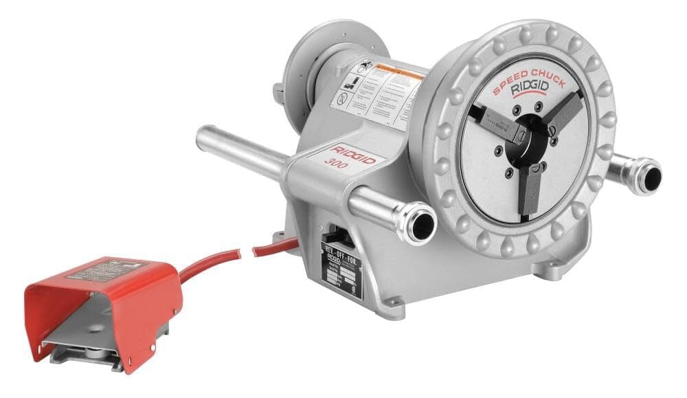 ridgid-41855-model-300-power-drive-pipe-threading-machine-100-sale image 1