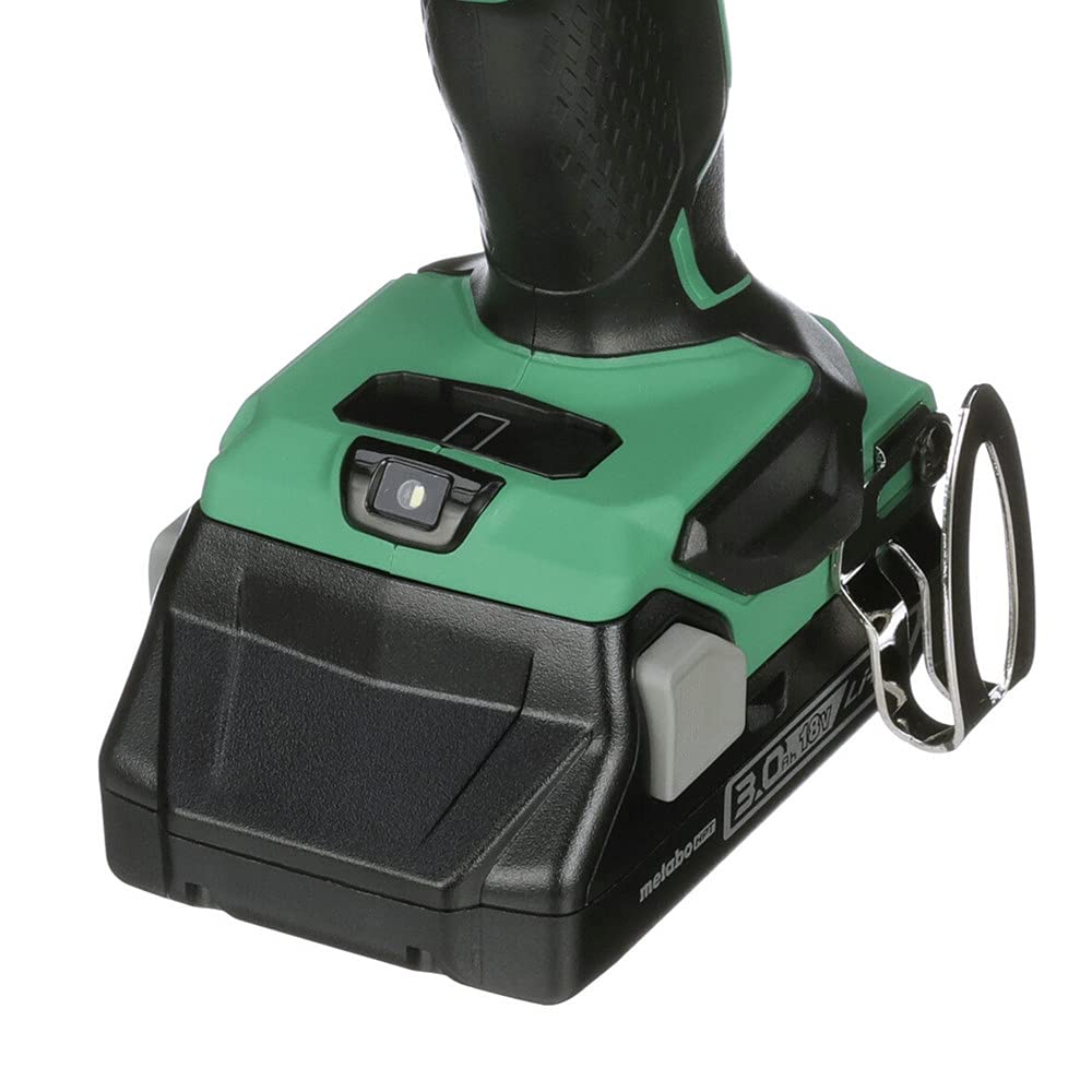 metabo-hpt-18v-brushless-hammer-drill-dv18dbfl2t-with-two-batteries-36v-18v-mult image 5